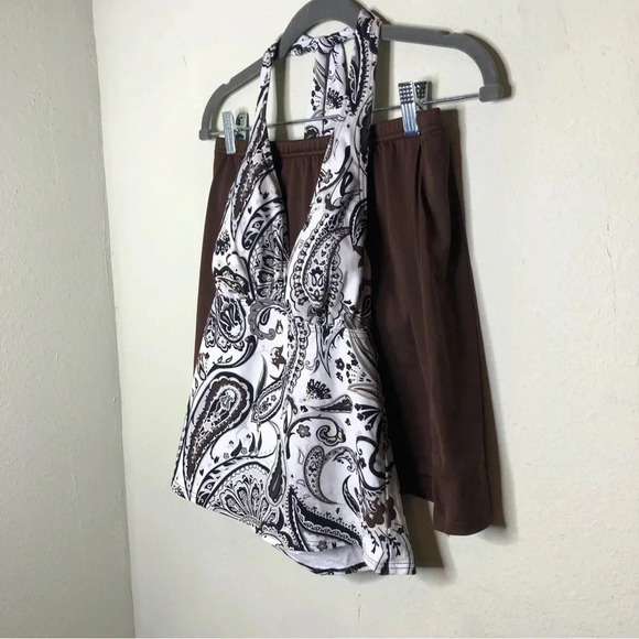 Lands' End Tankini and Swim Skirt Set Size 4 - Picture 2 of 10